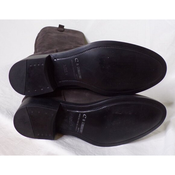 🆕 LA CANADIENNE Love Knee High Lined Waterproof Suede Boot 7 Gray - Picture 13 of 13